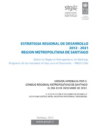 Estrategia Regional de Desarrollo región Metropolitana
